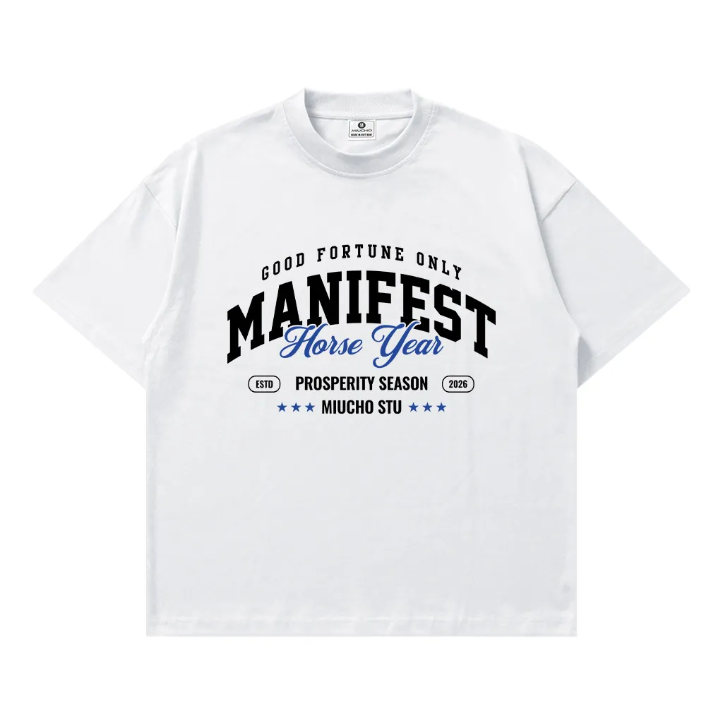 Áo thun Tết nam nữ form boxy Miucho chất vải mềm mại thoáng mát chữ basic in typography 2939_thumbnail_0