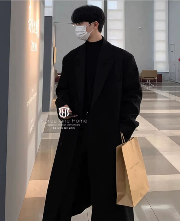 Áo Măng Tô Dạ Urban Essential_thumbnail_1