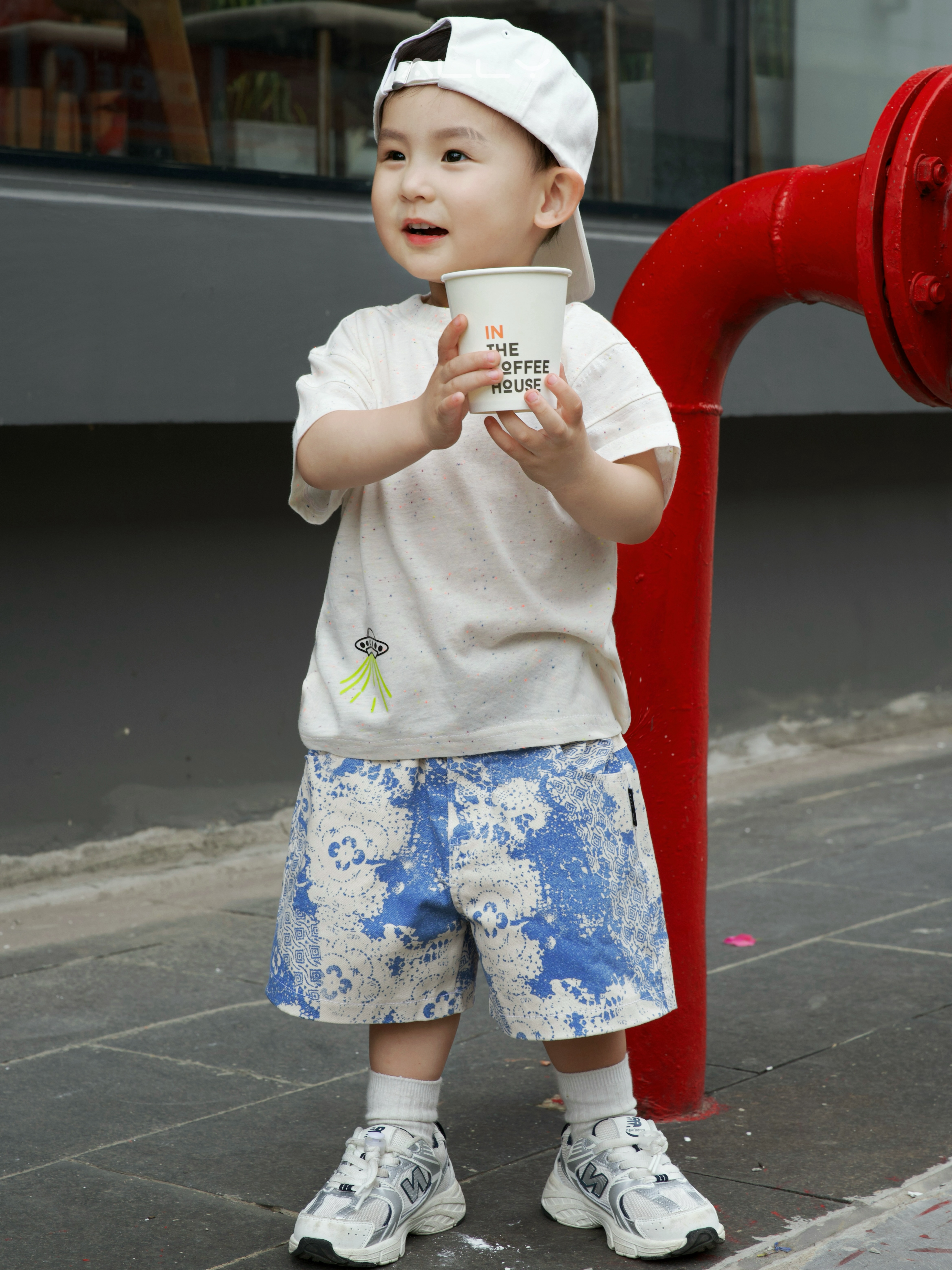 Áo thun Ally cotton vũ trụ cho bé