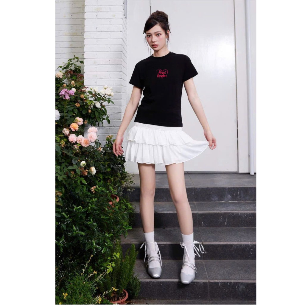 Áo Baby tee nữ