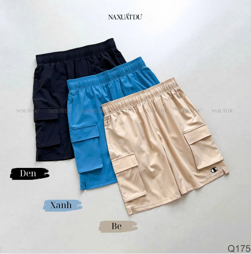 Quần đùi túi hộp 