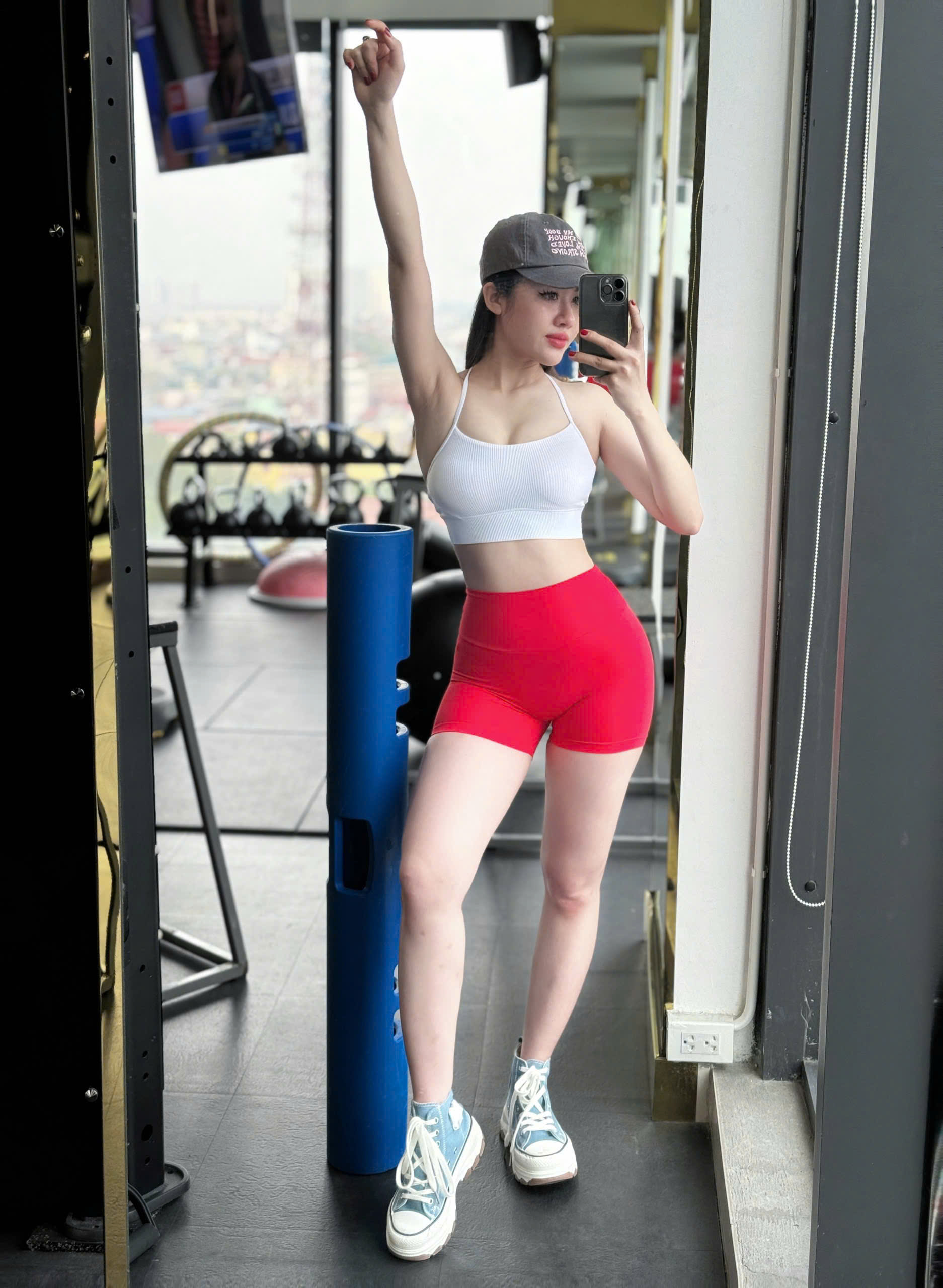 Quần Đùi Thể Thao LuLu Chun Mông, Dáng Ôm Body_thumbnail_48