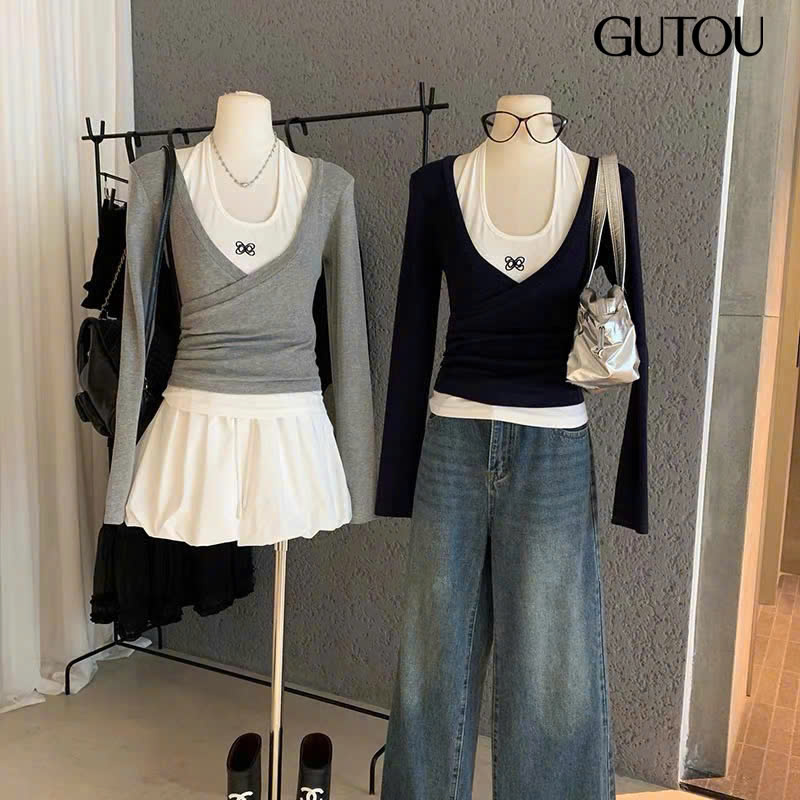 [ GUTOU ] Áo Thun Tay Dài Lyra Top_thumbnail_8