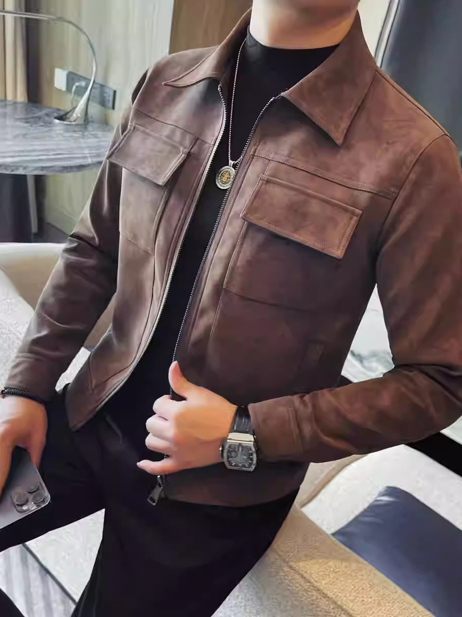 PA16 – Áo khoác da nubuck nam thu đông, ve áo, phong cách biker_thumbnail_5