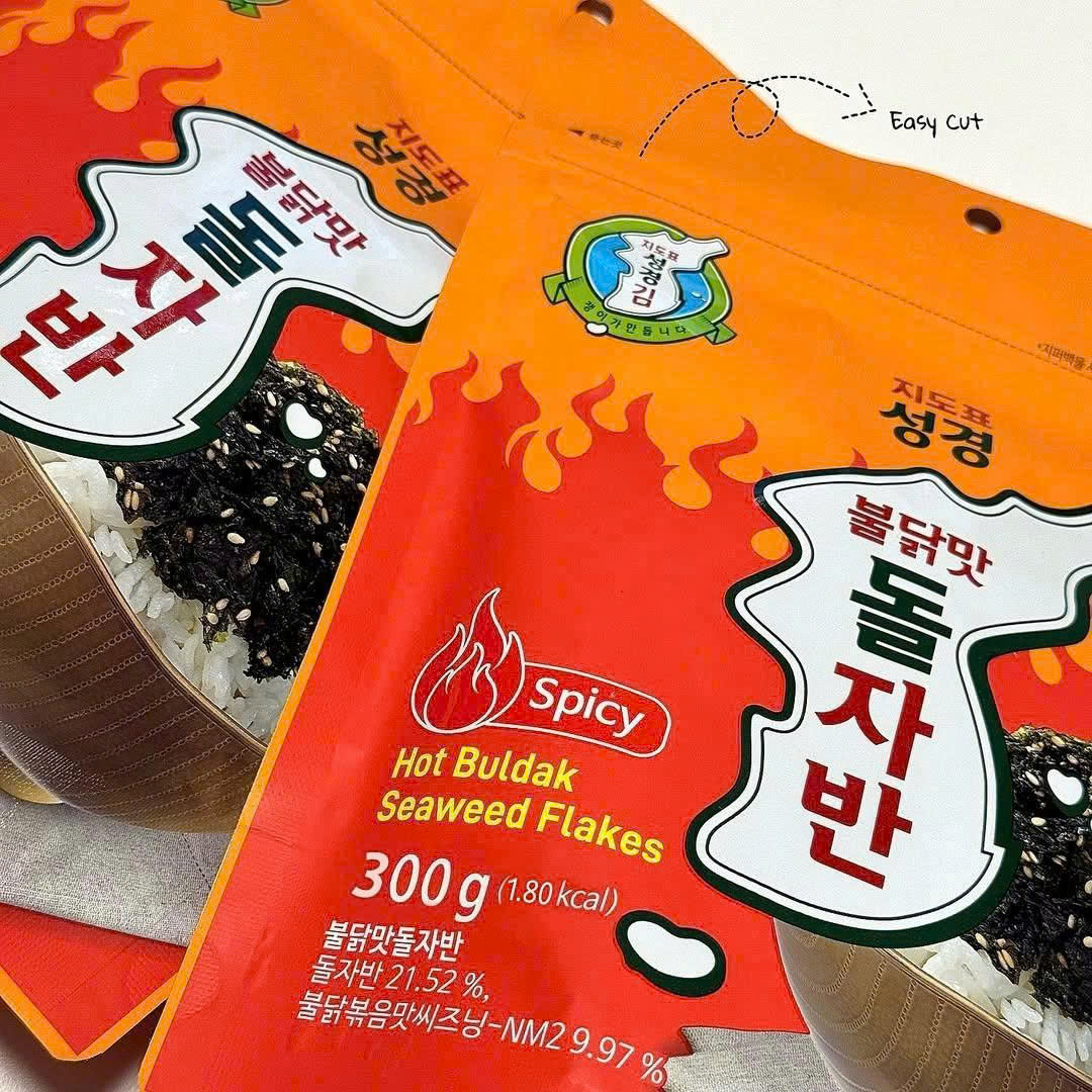 Rong biển Sung Gyung vị gà cay 300g_thumbnail_4