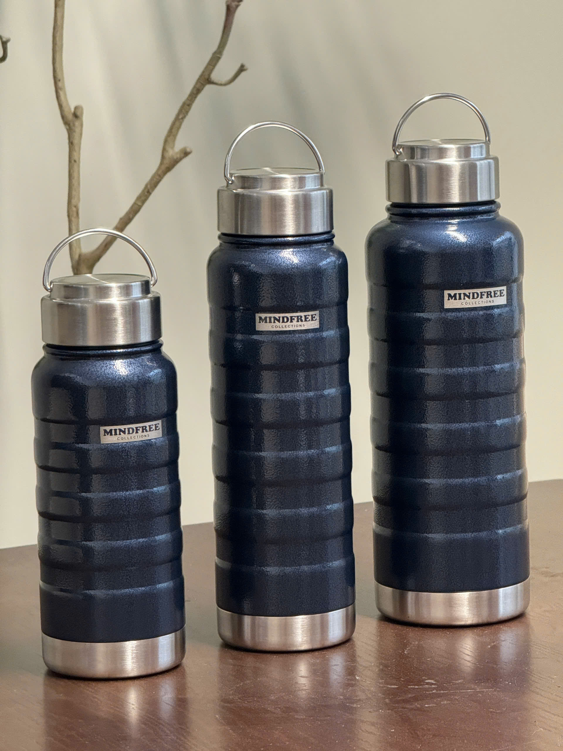 Bình giữ nhiệt có quai xách MIND FREE Nhật Bản