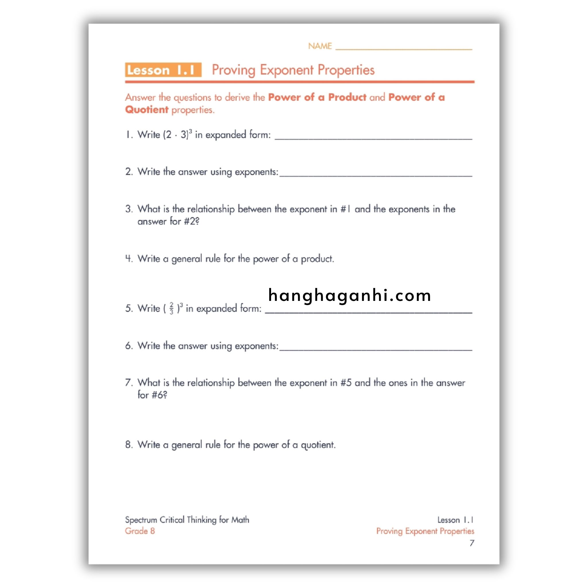 Sách Spectrum Critical Thinking for Math Workbook Grade 8_thumbnail_5