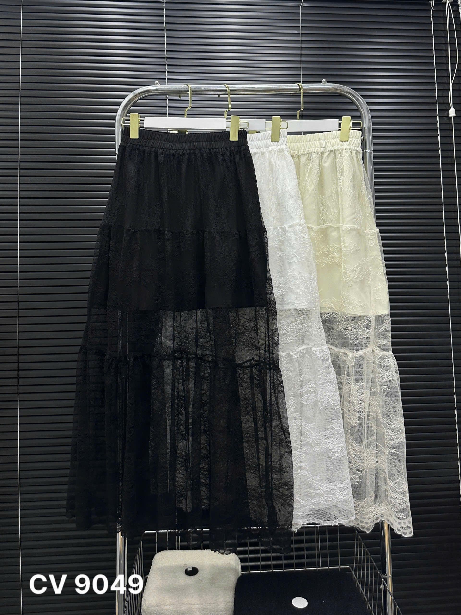 Chân váy ren 2 lớp bigsize CV9049 dành cho nàng béo mập từ 55-90kg_thumbnail_5