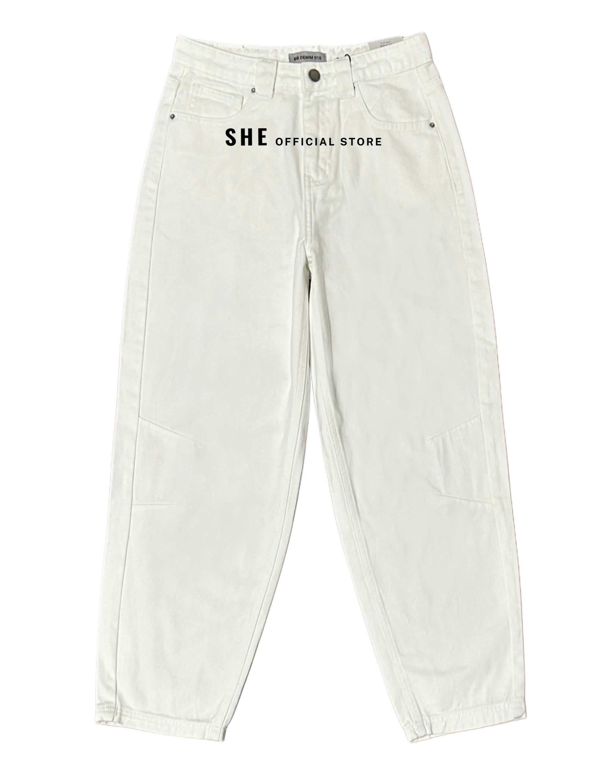 H156 QUẦN BB DENIM TRẮNG