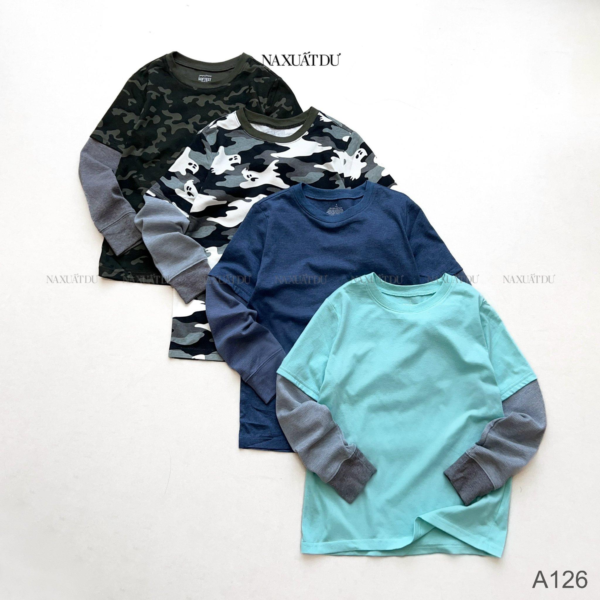 Set 2 áo kids (mix màu ngẫu nhiên) - A126