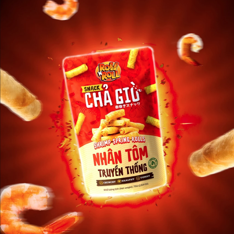 Snack Chả Giò Roll N' Rolll