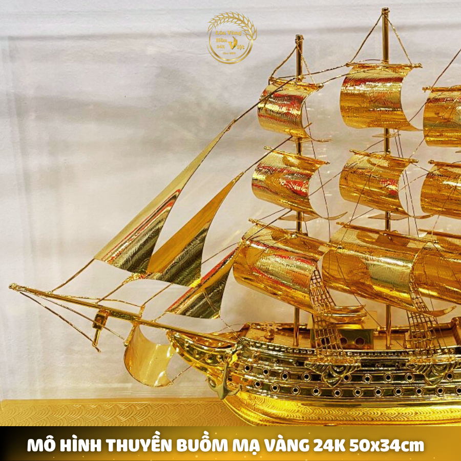THUYỀN BUỒM ĐẾ ĐỒNG 50x32cm_thumbnail_3