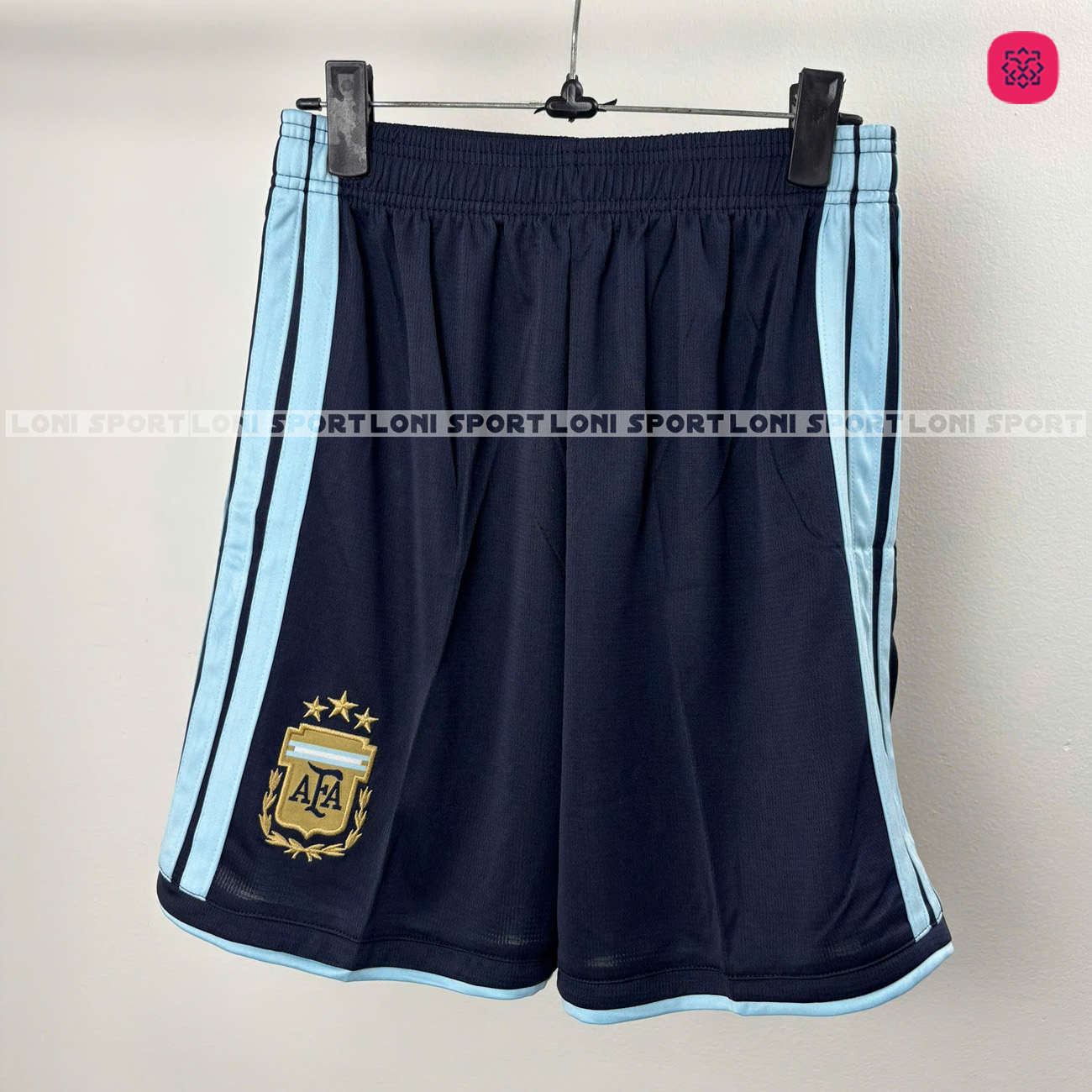 Quần Argentina sân nhà đen WC26