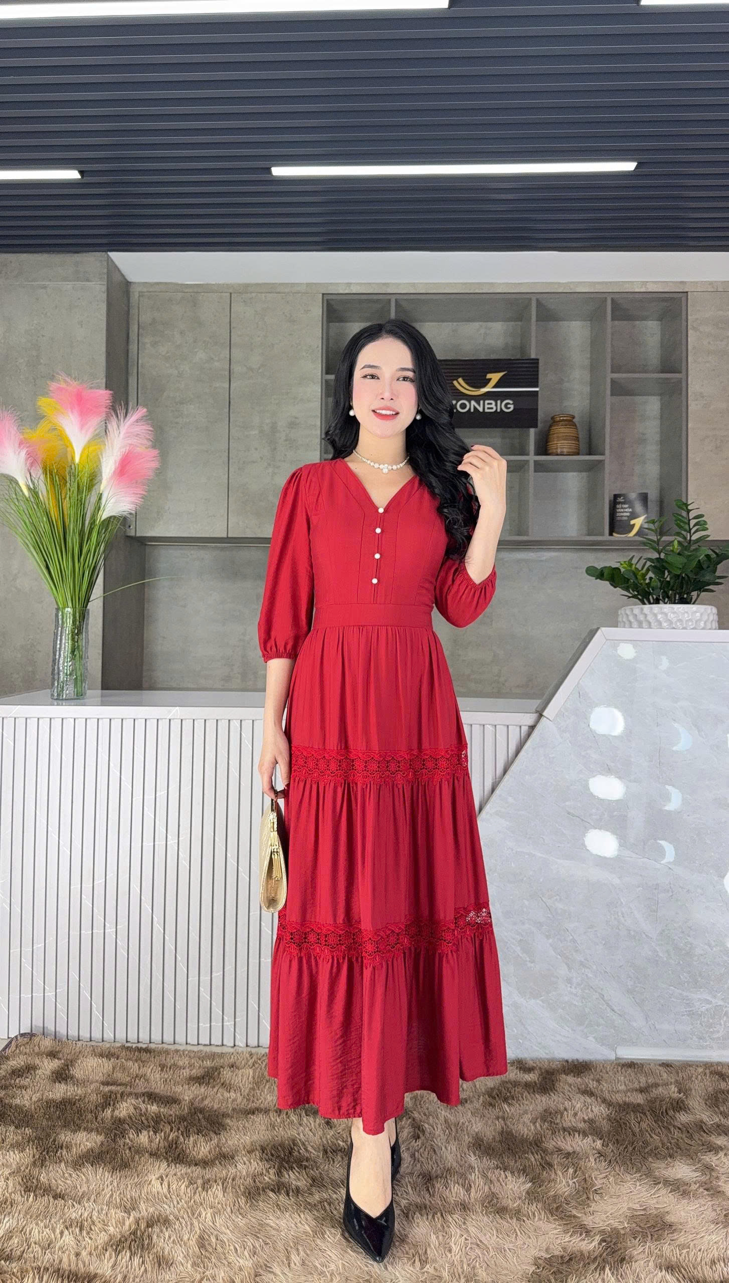 Đầm xòe - Y2116 - Thương hiệu ZONBIG