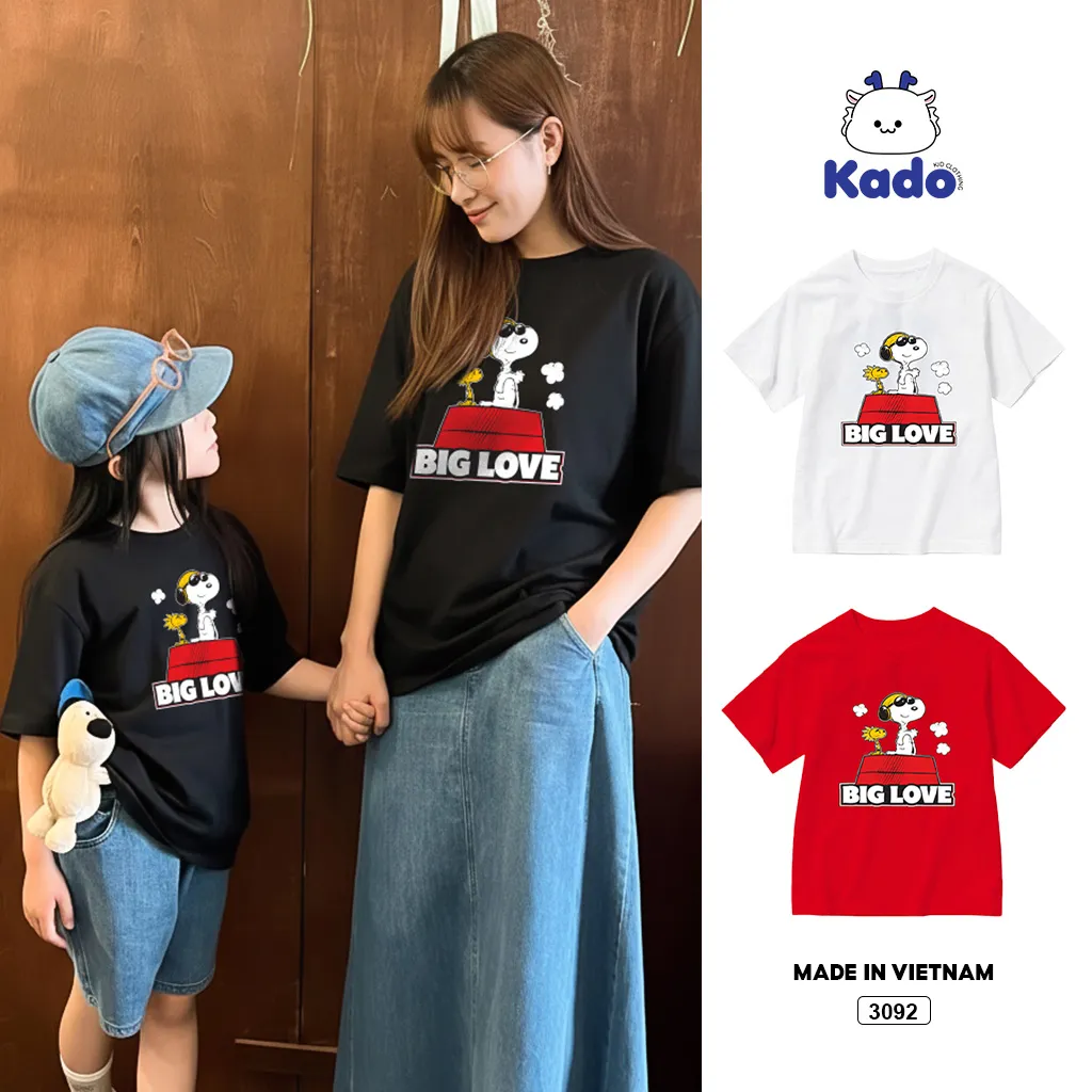 Áo thun mẹ và bé Kado big love 3088