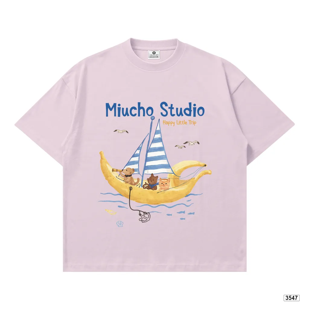 Áo thun boxy unisex Korean summer style Miucho 3547_thumbnail_18