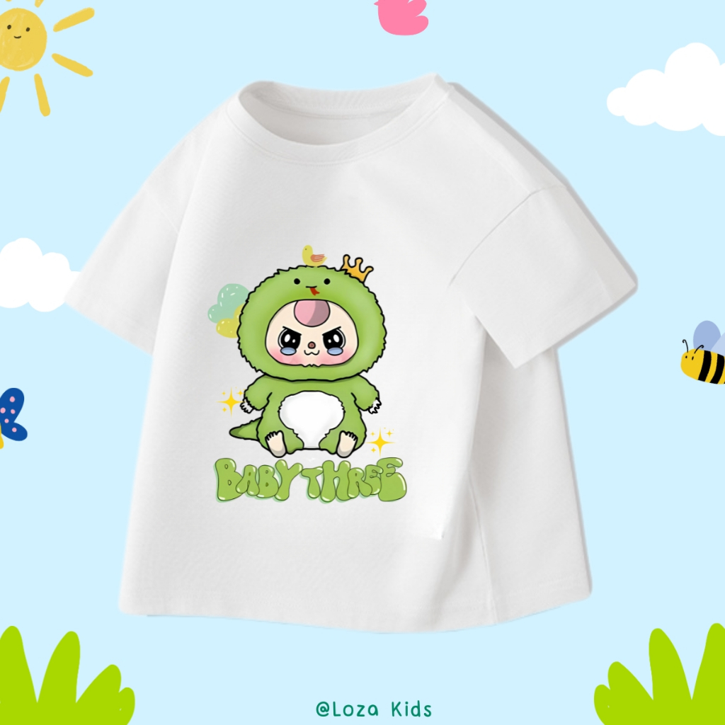 Áo thun trẻ em in hình Baby Three - Loza Kids AT033_thumbnail_0