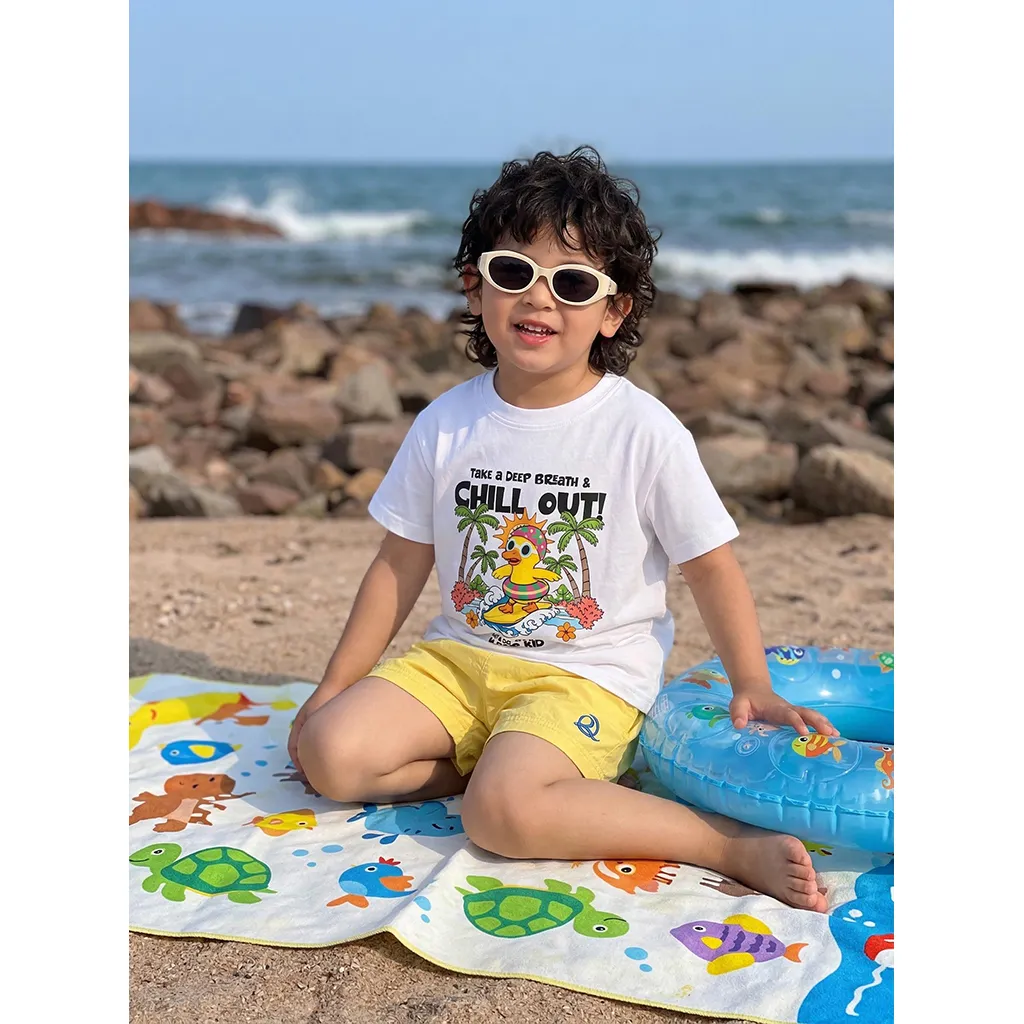 Áo thun bé trai bé gái hè biển Kado form rộng 3431_thumbnail_5