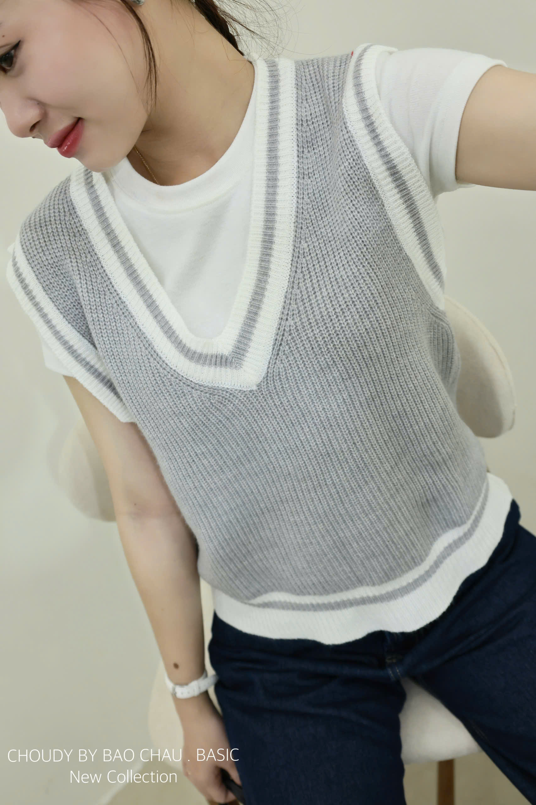 SALE A636 ÁO DỆT KIM 2 MÀU_thumbnail_5