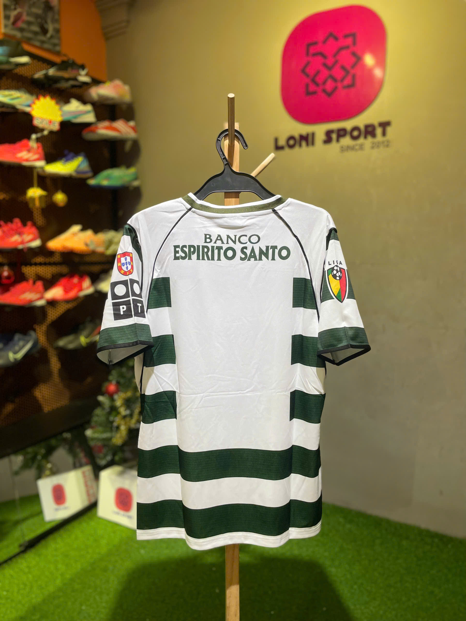 Áo Retro Sporting sân nhà trắng 2001/2003_thumbnail_3