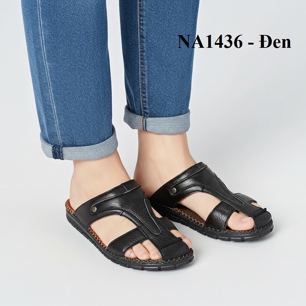 Dép Da Nam Trung Niên NA1436