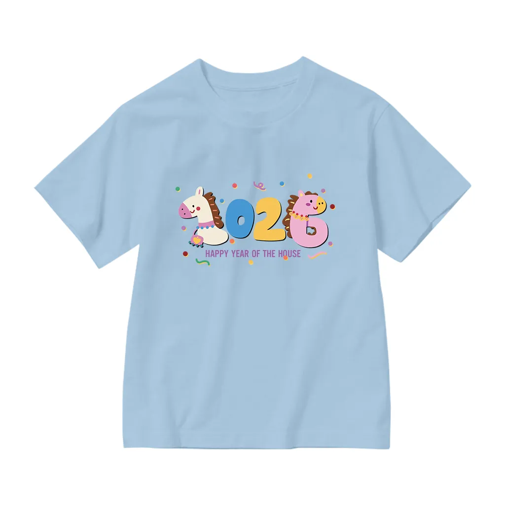 Áo thun bé trai bé gái Tết 2026 Kado vải cotton thoáng mát mềm mại 2953_thumbnail_10