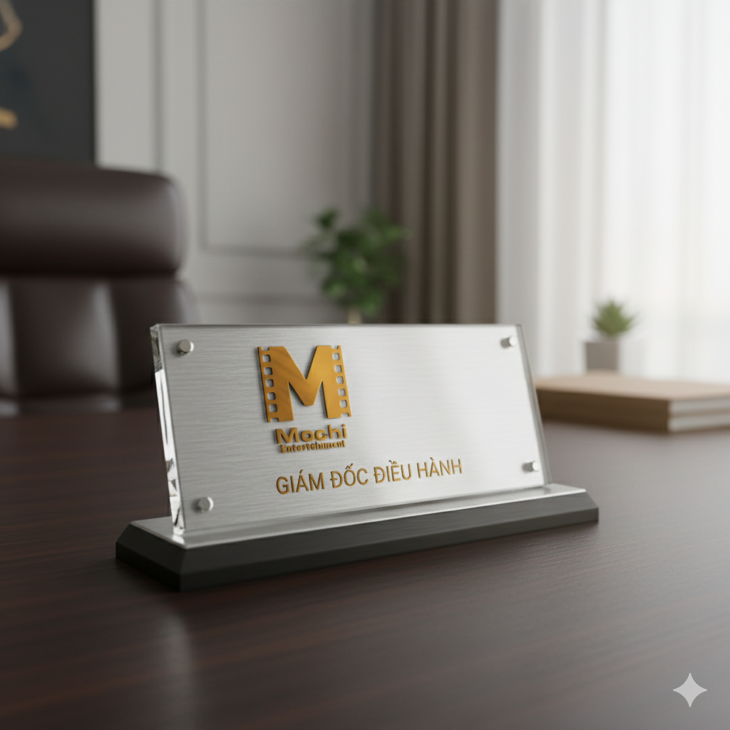 Bảng chức danh để bàn 