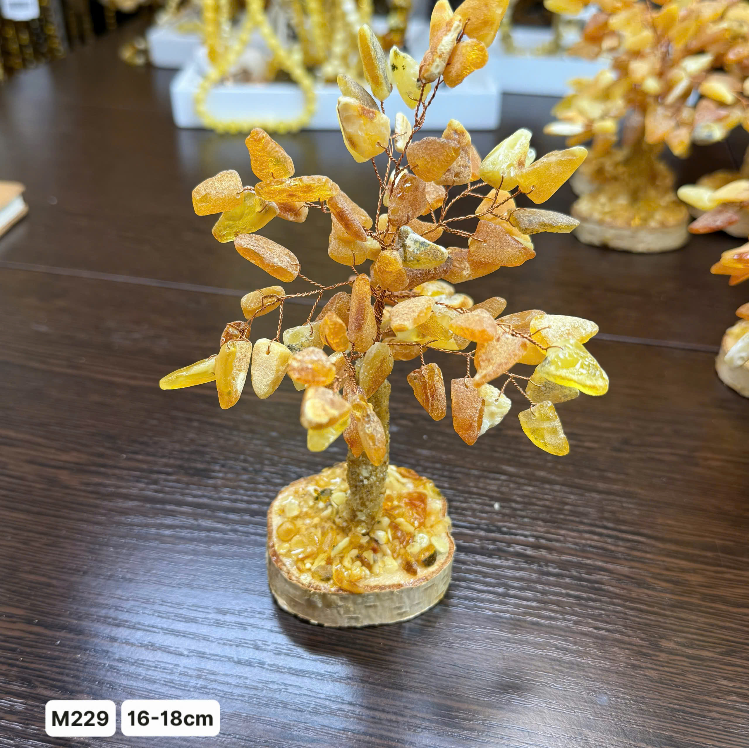 Cây Hổ Phách Thô Y Tế - M229