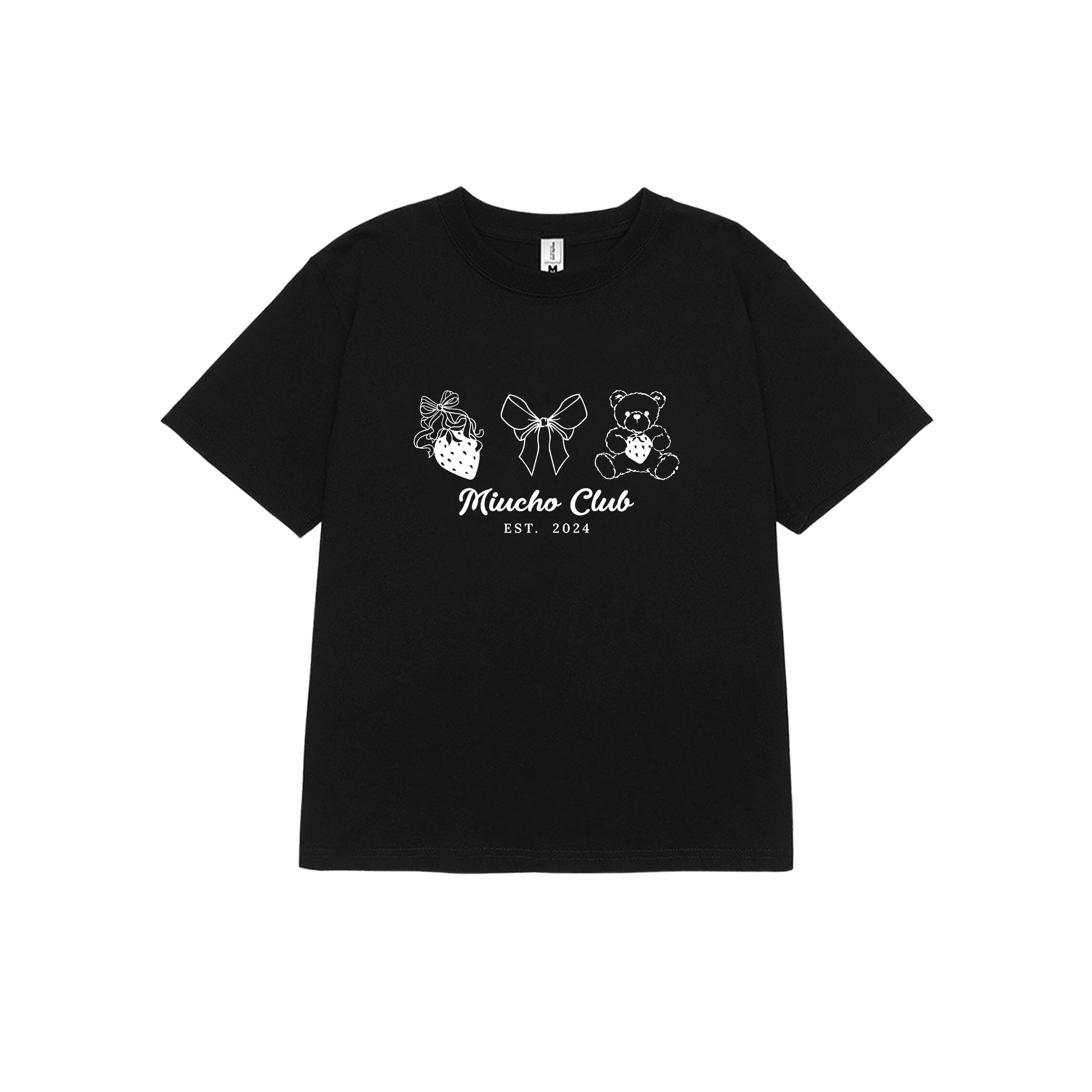 Áo Thun baby tee form ôm ABD1358 Miucho vải cotton co giãn in mix