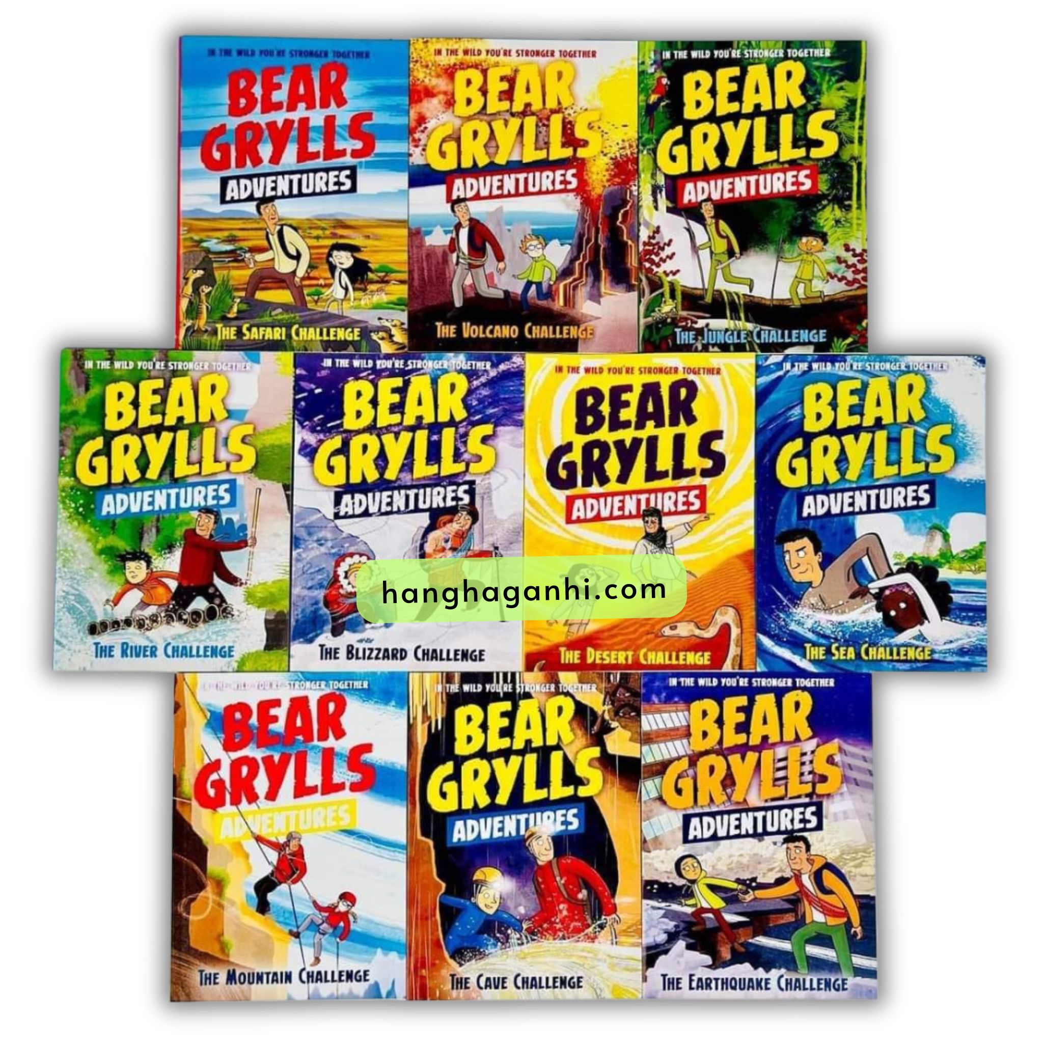 Bộ sách Bear Grylls Adventures Collection – 10 cuốn (kèm file nghe)_thumbnail_0