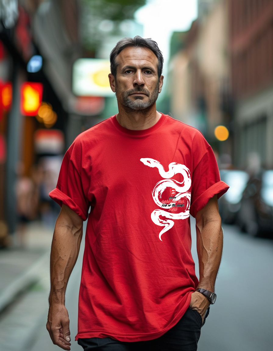 Áo phông tết form rộng cổ tròn vải cotton 4c co giãn thoáng mát 1826 Miucho Iconic in artwork_thumbnail_4