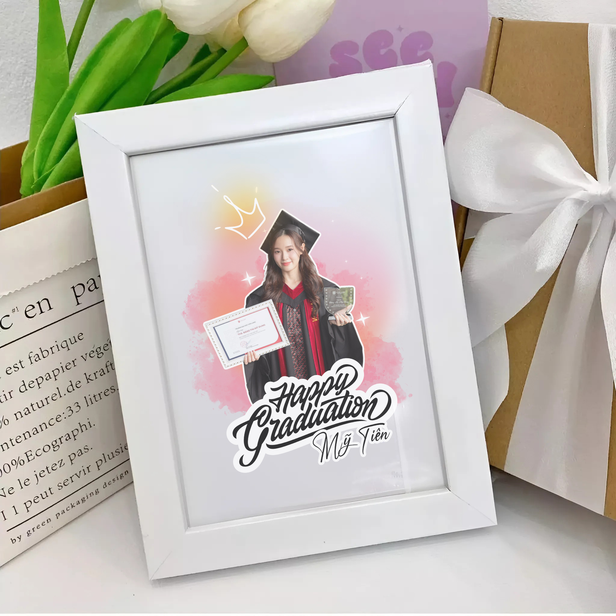 Khung Ảnh Thiết Kế Tốt Nghiệp Tặng Bạn Bè, Quà Tặng Tốt Nghiệp Ý Nghĩa_thumbnail_3