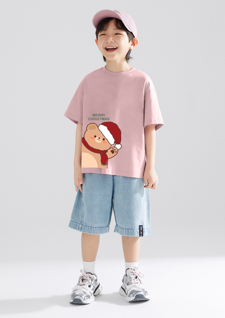 Áo thun bé trai giáng sinh noel form rộng vải cotton co giãn thoải mái AED1710 Miucho Kid in artwork_thumbnail_6