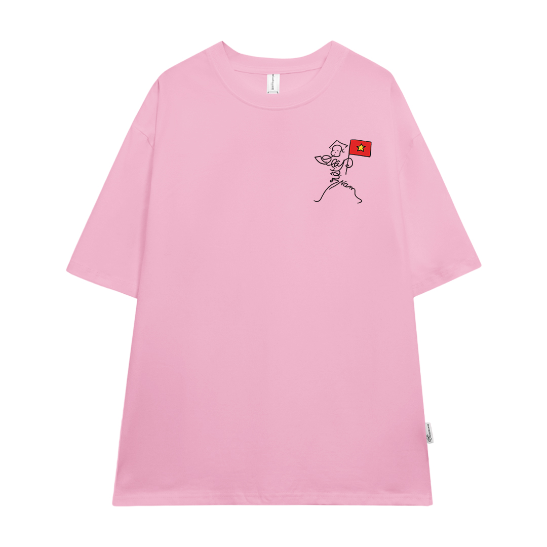 Áo thun Việt Nam tôi yêu form rộng 2117 Miucho cổ tròn vải cotton 4c 220gsm thoáng mát in artwork_thumbnail_9