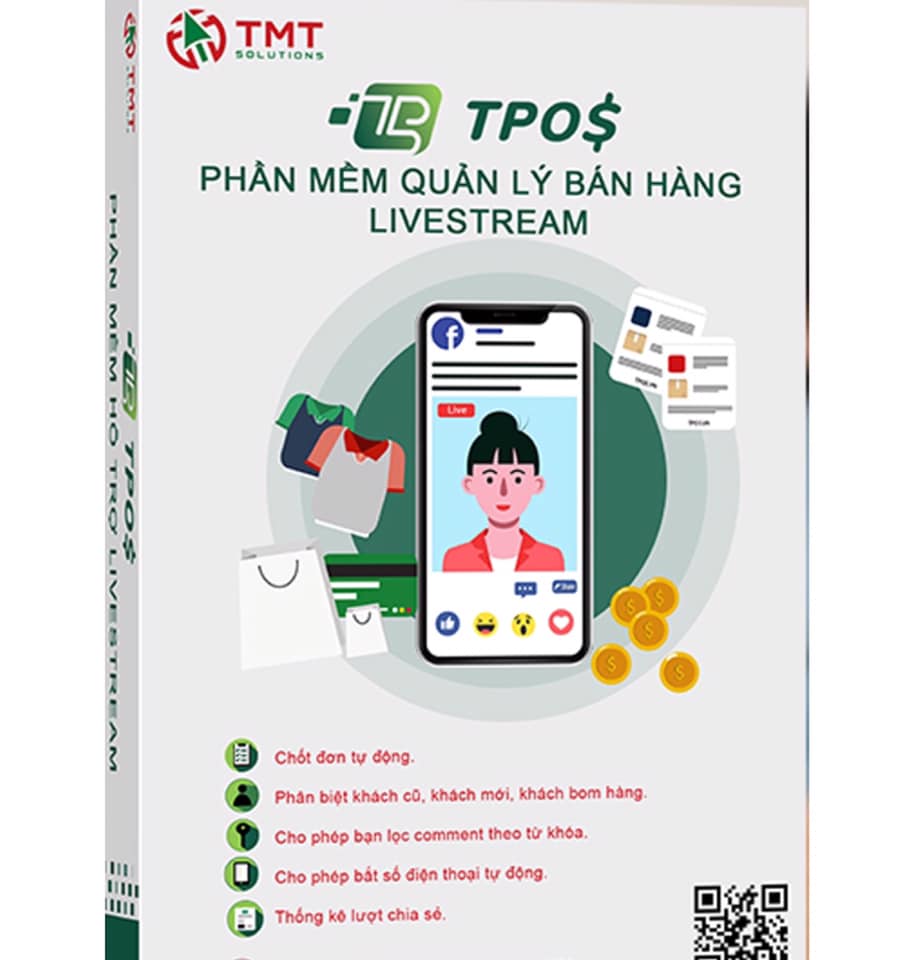 Phần mềm chốt đơn livestream TPOS