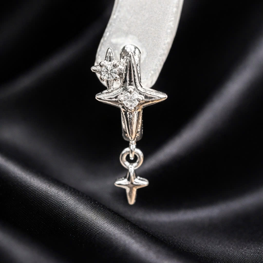 Khuyên vòng kiểu sao 4 cánh 8mm_thumbnail_3