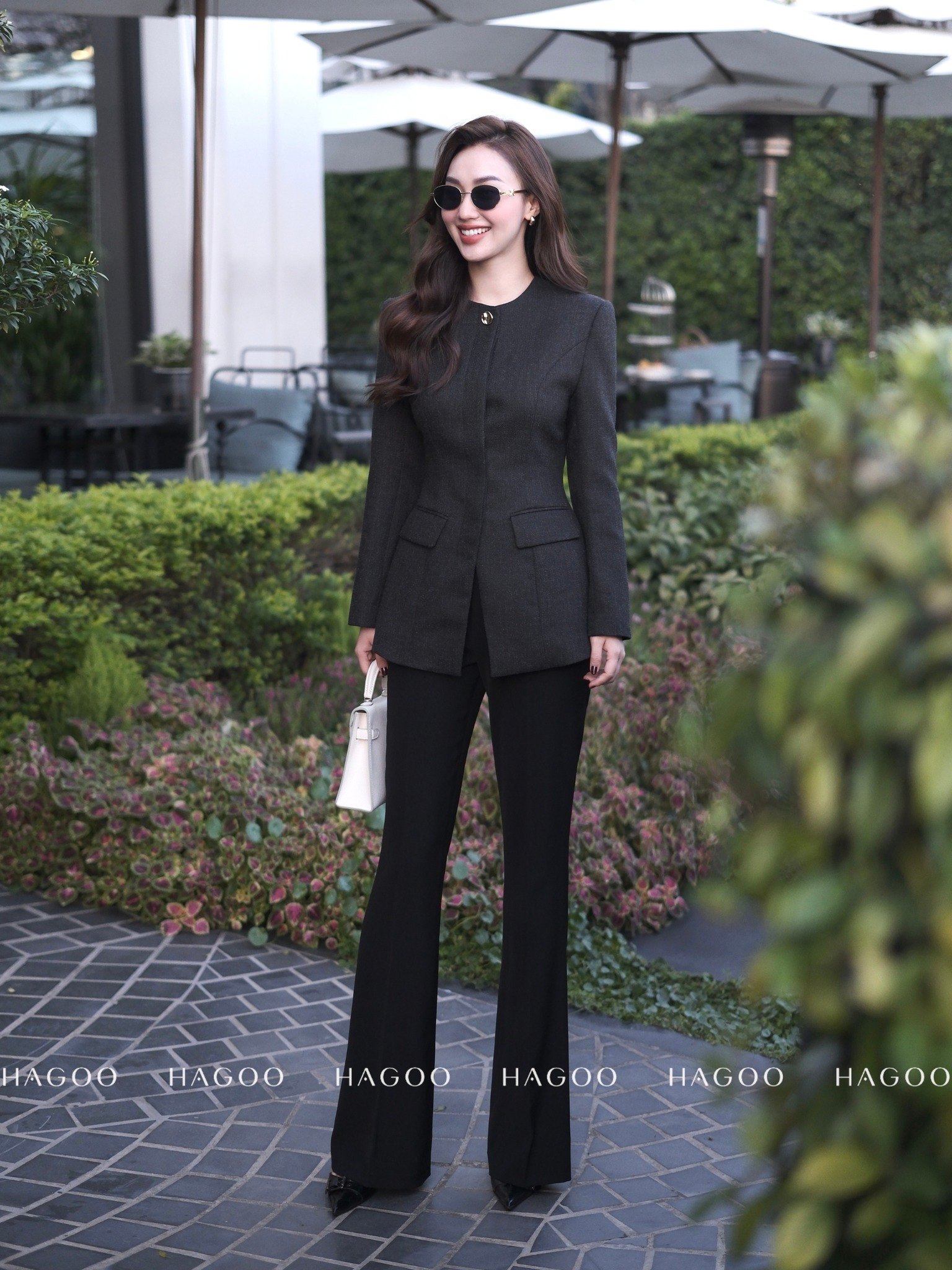 Áo blazer dấu khuy HAGOO_thumbnail_3