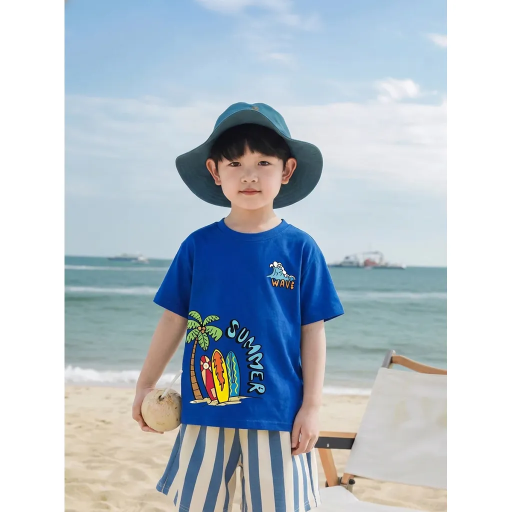 Áo thun bé trai bé gái hoạt hình mùa hè Kado 3432_thumbnail_2