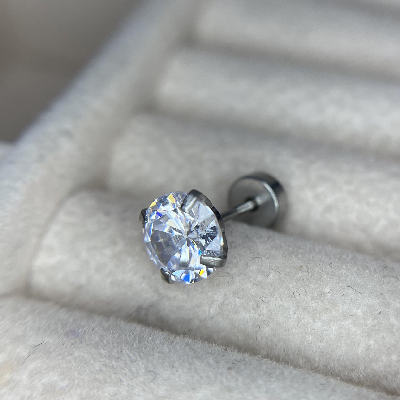 kim cương 7 đít dẹt vặn