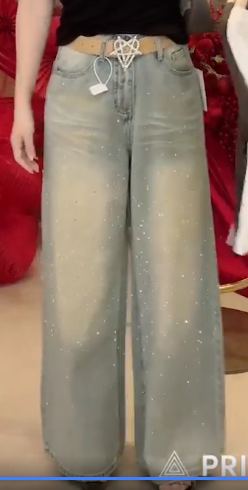 Quần Jean Suông Chấm Đá 5532_thumbnail_3