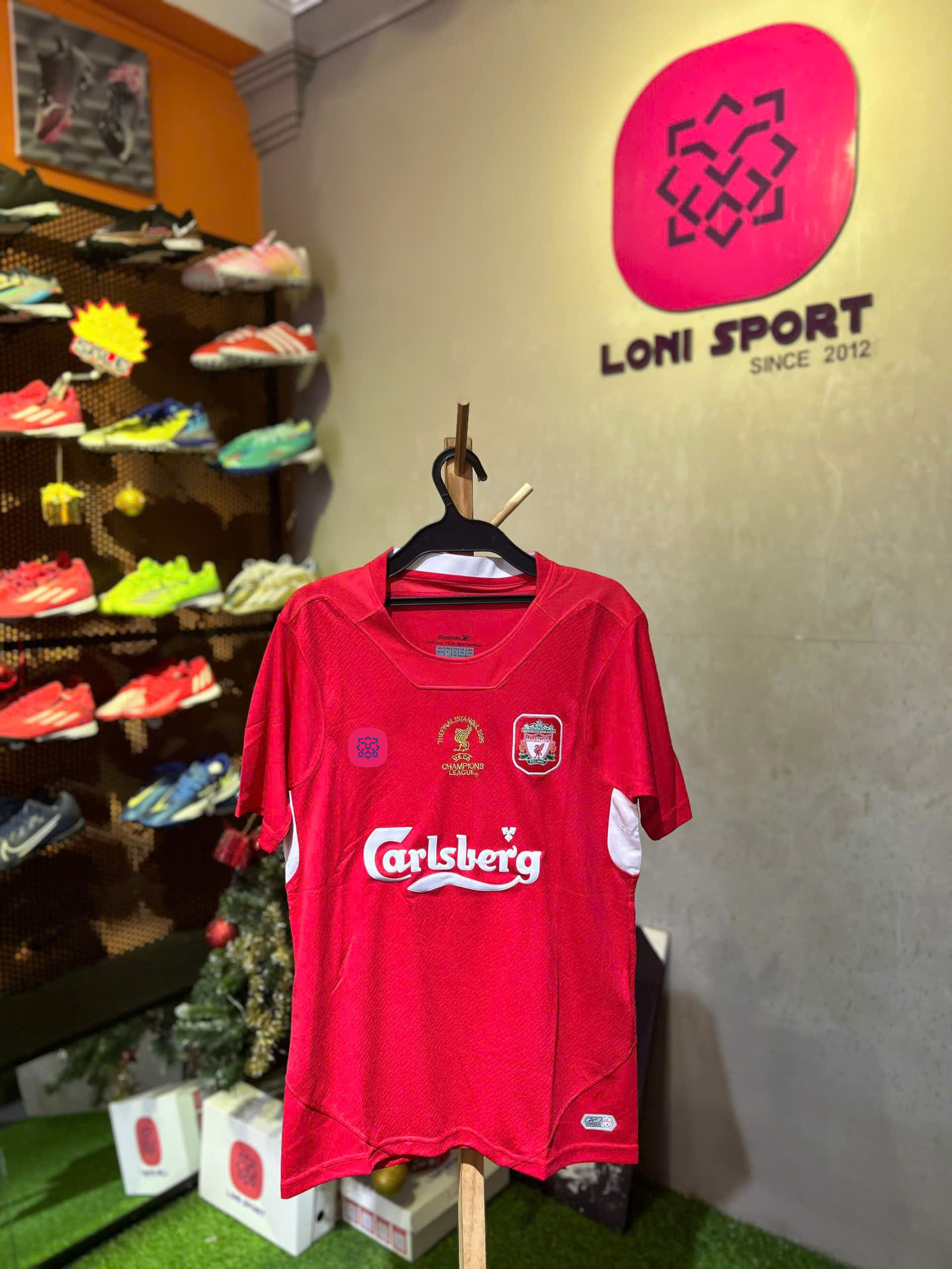 Áo Retro Liverpool sân nhà đỏ 2004/2005_thumbnail_1