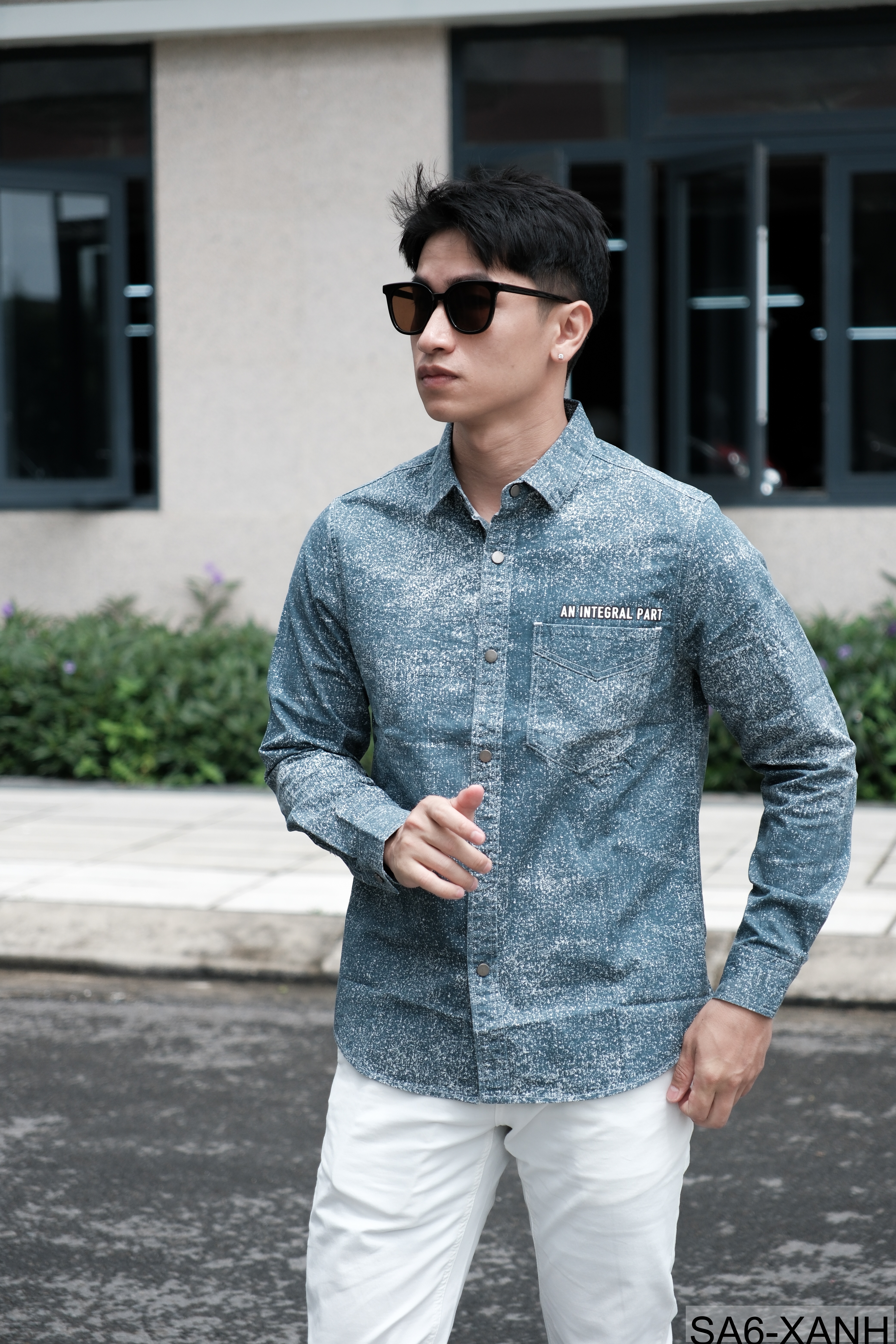 SA6 - Áo sơ mi nam tay dài họa tiết vintage phong cách streetwear, form rộng thoải mái_thumbnail_4
