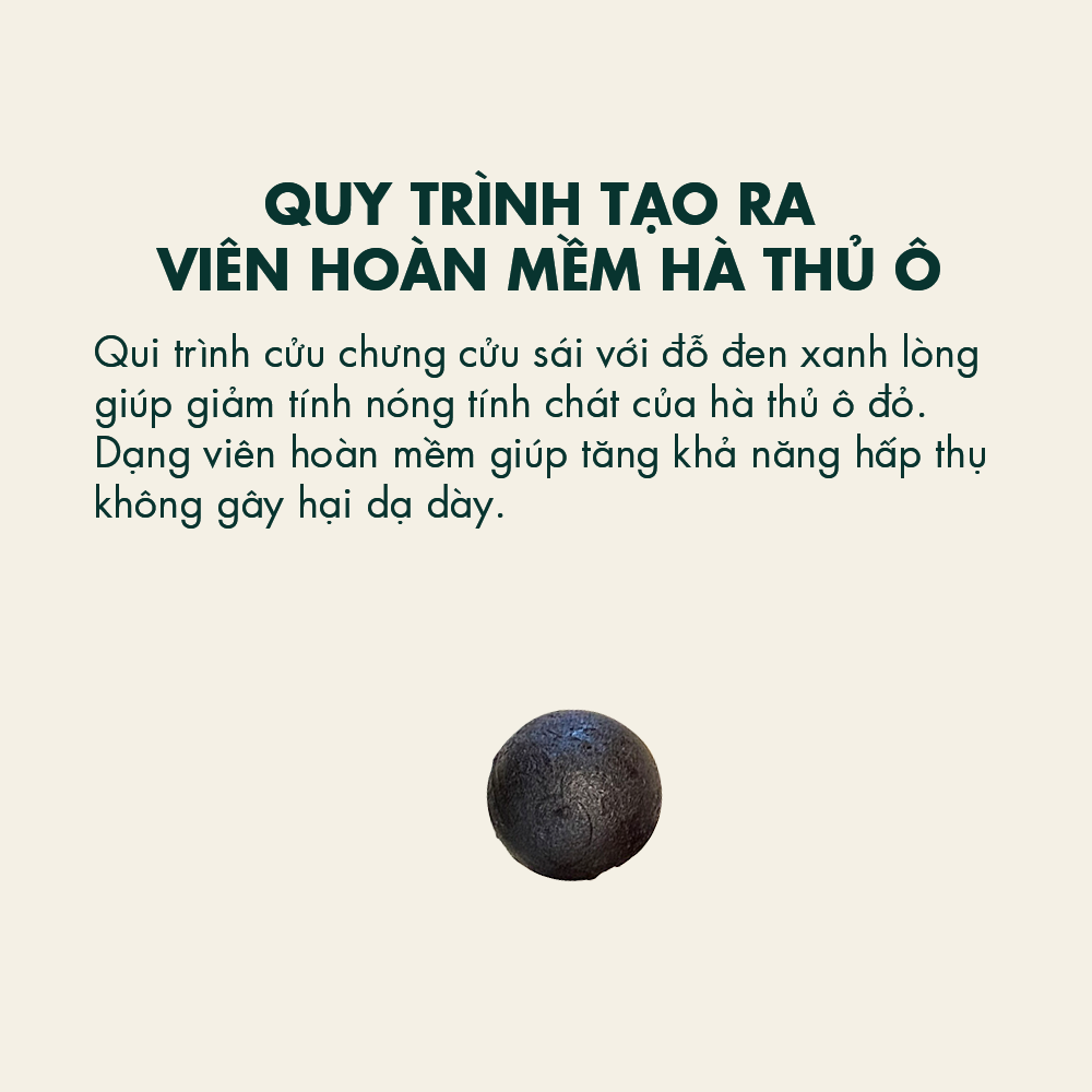 Viên hoàn mềm Hà Thủ Ô ( 30 viên )_thumbnail_2