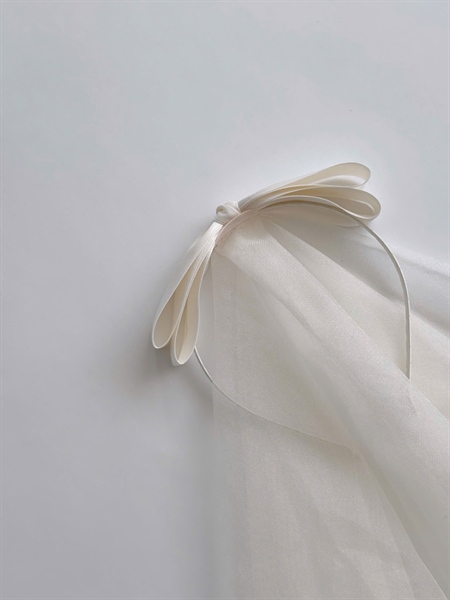 Flower Girl Headband (Có Voan)