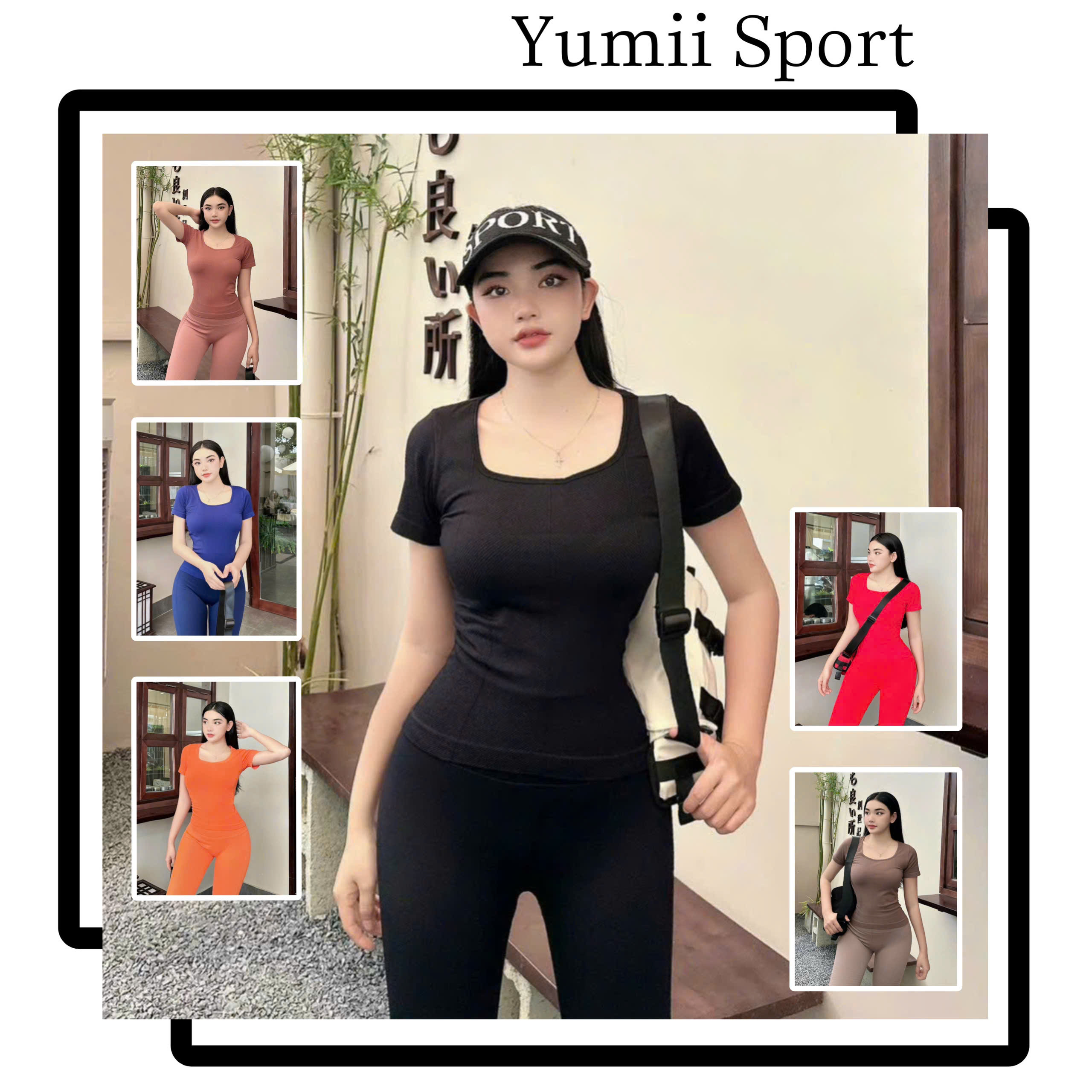 Áo Thun Thể Thao Mitao Tay Ngắn Cổ Vuông_thumbnail_3