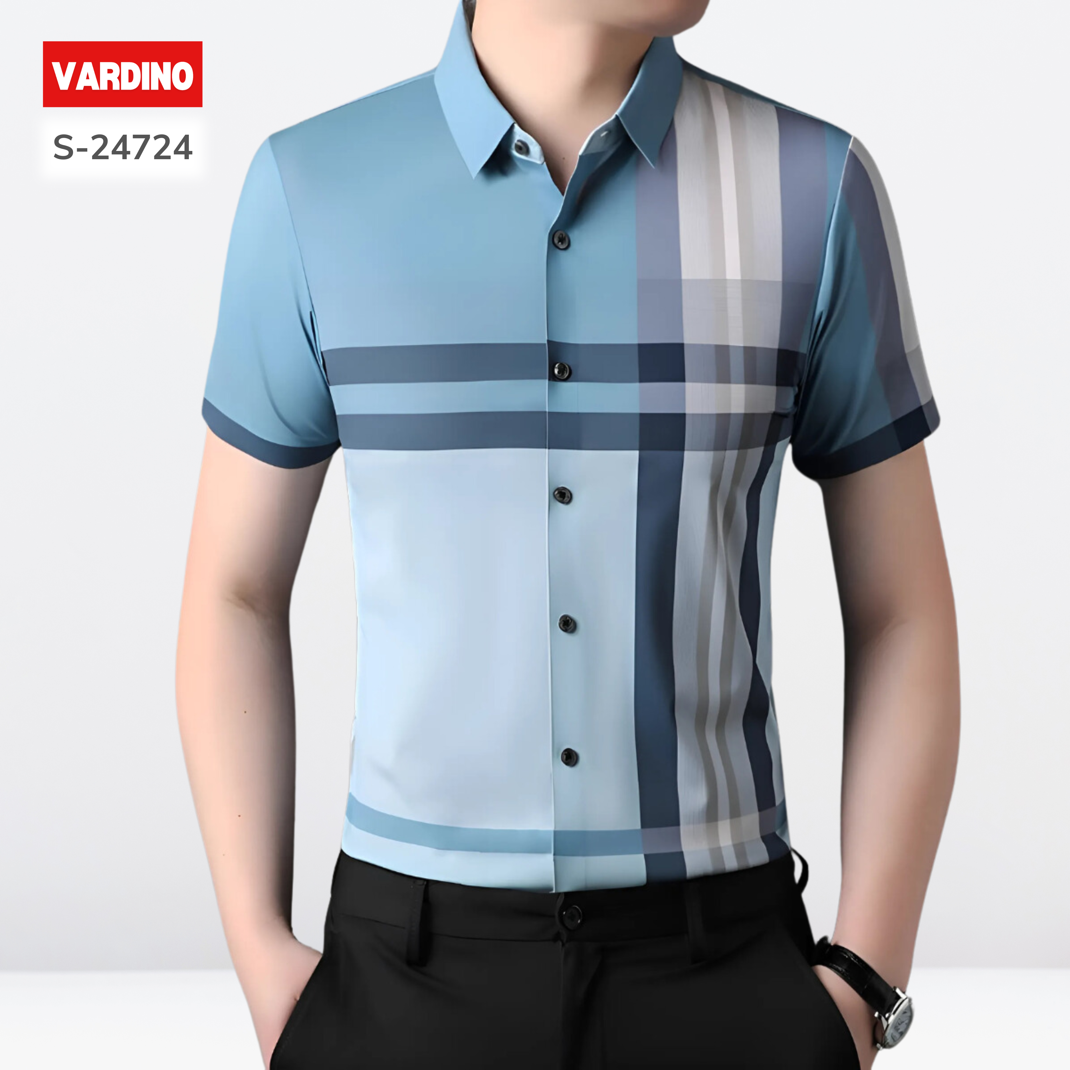 Áo sơ mi nam Vardino S4724