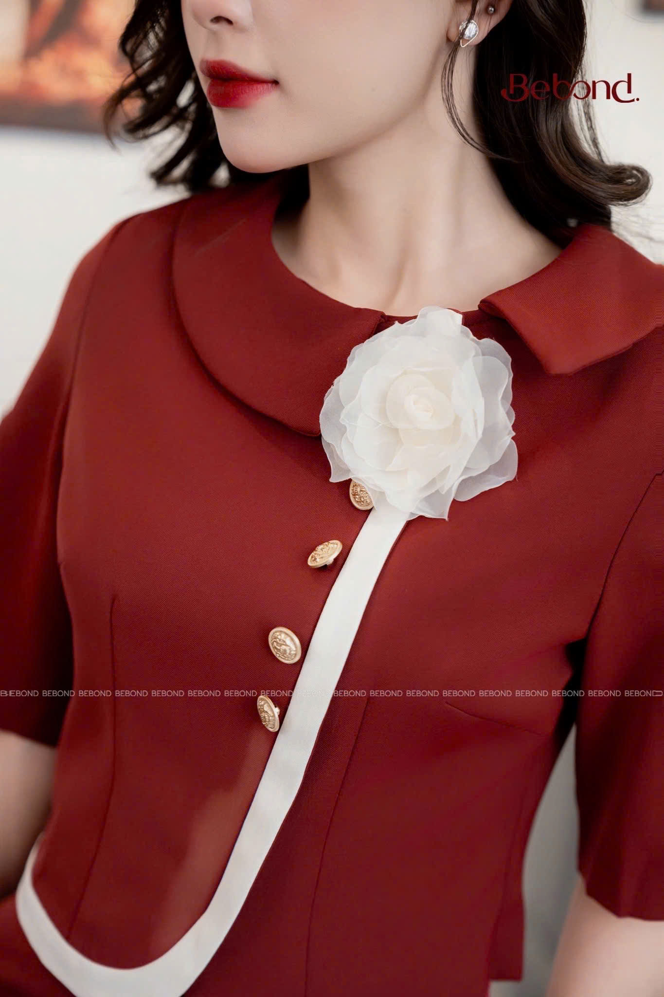 Set đầm GARNET màu ĐỎ ĐÔ_thumbnail_1