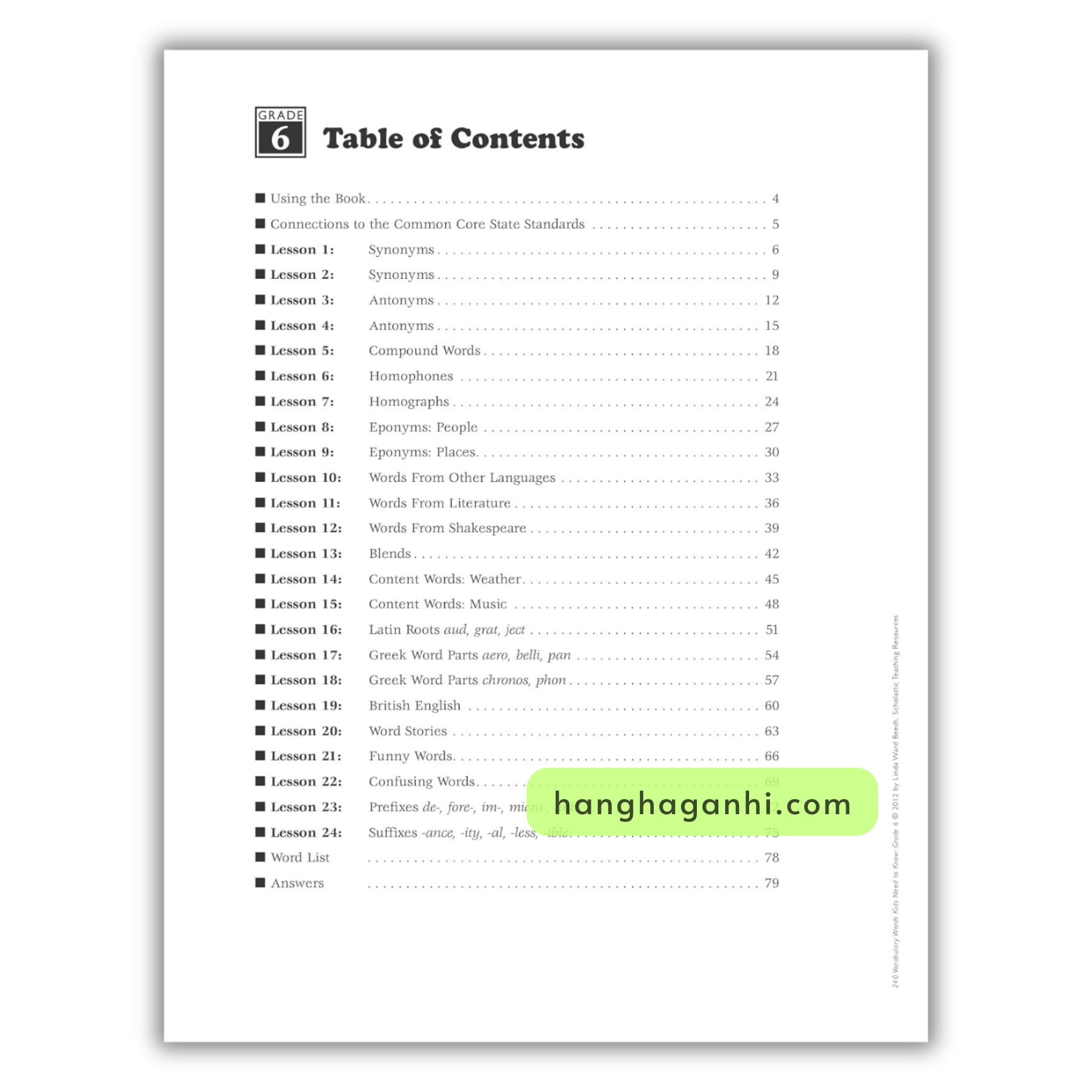 Sách 240 Vocabulary Words Kids Need To Know – Trọn bộ 6 cuốn_thumbnail_2