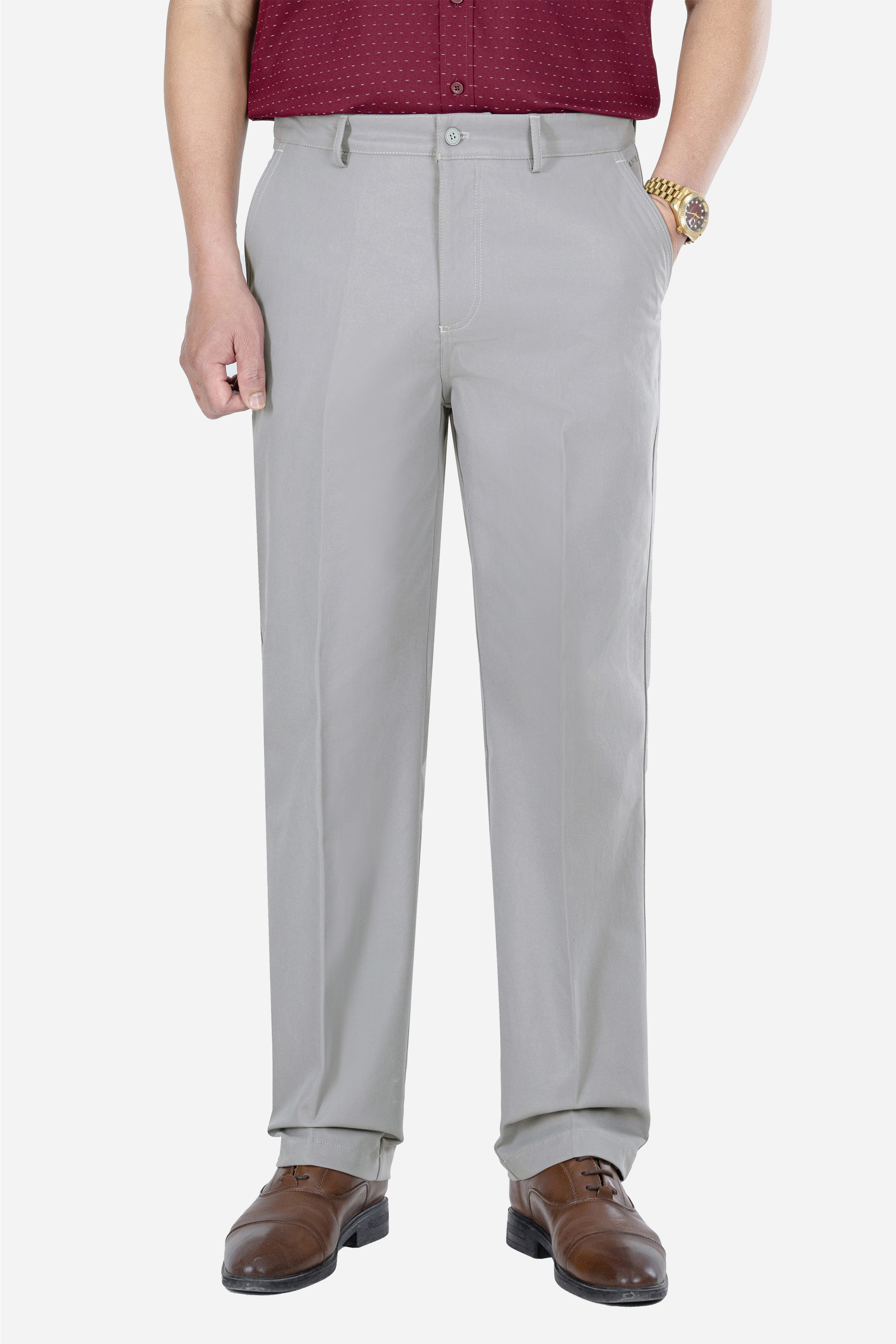 Quần Kaki 0 Li Nam Trung Niên ANCHI Phom Suông Ống Rộng Cao Cấp_thumbnail_48