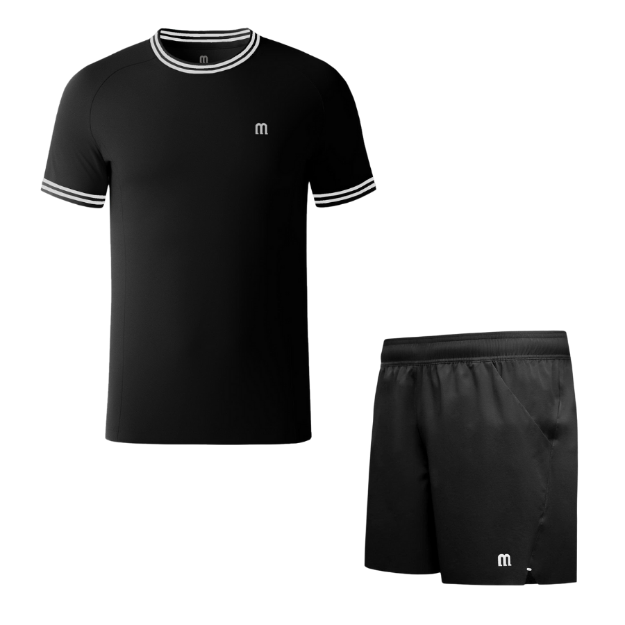 Bộ thể thao nam chơi Pickleball/Tennis AirMesh Manesti